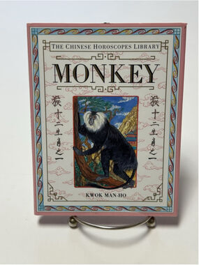 Monkey (Chinese Horoscopes Library) Book by Kwok Man-Ho (1994, Hardcover, DJ)